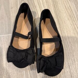 Old Navy Black Flats with Mary Jane Strap